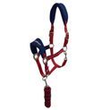Whitaker Hc160 Club Headcollar &amp; Leadrope Set Red additional 3