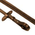 Whitaker Rer048A Eastwood Rubber Reins Light Havana additional 3