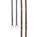 Whitaker Rer102 Oblong 9-Loop Reins Havana additional 2