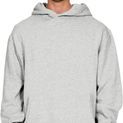 Casual Classics Ringspun Blended 280 Core Oversize Hood - Ash Grey additional 2