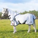 Gallop Ponie Dual 5-Point Fly Rug/Neck Set White additional 3