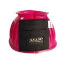Gallop Double Taped Pvc Ribbed Over Reach Boots Fuchsia additional 3