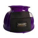Gallop Double Taped Pvc Ribbed Over Reach Boots Purple additional 1