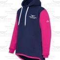 Longhorn Shearing Long Tail Hoodie - Hampshire Blue/Pink additional 1
