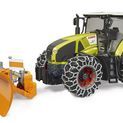 Bruder Claas Axion 950 with Snow Chains &amp; Plough Blade - 1:16 additional 2