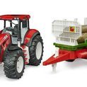 Bruder Roadmax Tractor with Forestry Trailer &amp; 3 Trunks additional 3