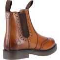 Amblers Dalby Pull On Brogue Boot Tan additional 2