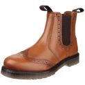 Amblers Dalby Pull On Brogue Boot Tan additional 6