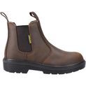 Amblers FS128 Hardwearing Pull On Safety Dealer Boot Brown additional 11