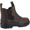 Amblers FS128 Hardwearing Pull On Safety Dealer Boot Brown additional 4