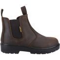 Amblers FS128 Hardwearing Pull On Safety Dealer Boot Brown additional 10