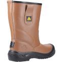 Amblers FS142 Water Resistant Pull On Safety Rigger Boot Tan additional 2