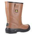 Amblers FS142 Water Resistant Pull On Safety Rigger Boot Tan additional 8