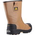 Amblers FS143 Waterproof pull on Safety Rigger Boot Tan additional 2