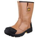 Amblers FS143 Waterproof pull on Safety Rigger Boot Tan additional 5