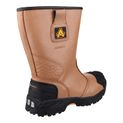 Amblers FS143 Waterproof pull on Safety Rigger Boot Tan additional 7
