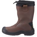 Amblers FS245 Antistatic Pull On Safety Rigger Boot Brown additional 4