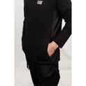 Caterpillar Coolmax Quarter Zip Hoodie Black additional 8