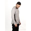 Caterpillar Coolmax Quarter Zip Hoodie Heather Grey additional 3