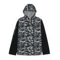 Caterpillar Hooded Long Sleeve Tee Stone Camo additional 3