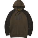 Caterpillar Raglan Hooded Sweatshirt Army Moss/Black additional 4