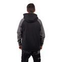 Caterpillar Raglan Hooded Sweatshirt Black/Magnet additional 2