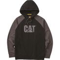 Caterpillar Raglan Hooded Sweatshirt Black/Magnet additional 4