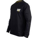 Caterpillar Trademark Banner Long Sleeve T-Shirt Black additional 4