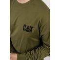 Caterpillar Trademark Banner Long Sleeve T-Shirt Chive additional 8