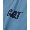 Caterpillar Trademark Banner Long Sleeve T-Shirt Teal additional 7