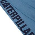 Caterpillar Trademark Banner Long Sleeve T-Shirt Teal additional 8