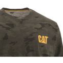 Caterpillar Trademark Banner Long Sleeve Tee Night Camo additional 2
