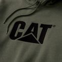 Caterpillar Trademark Hooded Sweatshirt Army Moss Heather additional 7