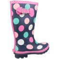 Children's Cotswold Dotty Jnr Pull On Wellington Boot Multicoloured additional 2