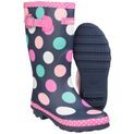 Children's Cotswold Dotty Jnr Pull On Wellington Boot Multicoloured additional 3