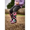 Children's Cotswold Dotty Jnr Pull On Wellington Boot Multicoloured additional 7