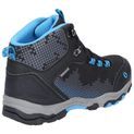 Children's Cotswold Ducklington Hiking Waterproof Boot Black/Blue additional 2