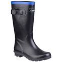 Children's Cotswold Fairweather Junior Wellington Boot Black/Blue additional 1