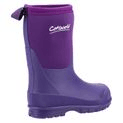 Children's Cotswold Hilly Neoprene Wellington Boot Purple additional 13