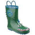 Children's Cotswold Puddle Waterproof Pull On Boot Crocodile additional 1
