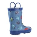 Children's Cotswold Puddle Waterproof Pull On Boot Robot additional 6
