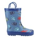 Children's Cotswold Puddle Waterproof Pull On Boot Robot additional 8