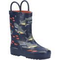Children's Cotswold Puddle Waterproof Pull On Boot Shark additional 1