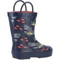Children's Cotswold Puddle Waterproof Pull On Boot Shark additional 2