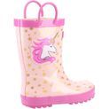Children's Cotswold Puddle Waterproof Pull On Boot Unicorn additional 2