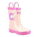 Children's Cotswold Puddle Waterproof Pull On Boot Unicorn additional 5