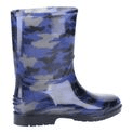 Children's Cotswold PVC Jnr Wellington Navy Camo additional 6