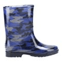 Children's Cotswold PVC Jnr Wellington Navy Camo additional 8