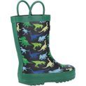 Children's Cotswold Sprinkle Junior Wellington Boot Dinosaur additional 2