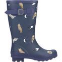 Children's Cotswold Woodland Junior Wellington Boots Owls additional 5